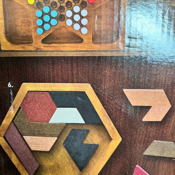 New Puzzles & Games Handcrafted in Real Wood - 5 Games - Picture 6 of 8